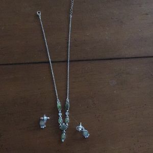 1928 necklace and earrings